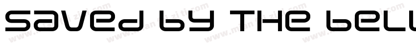 saved by the bell字体转换